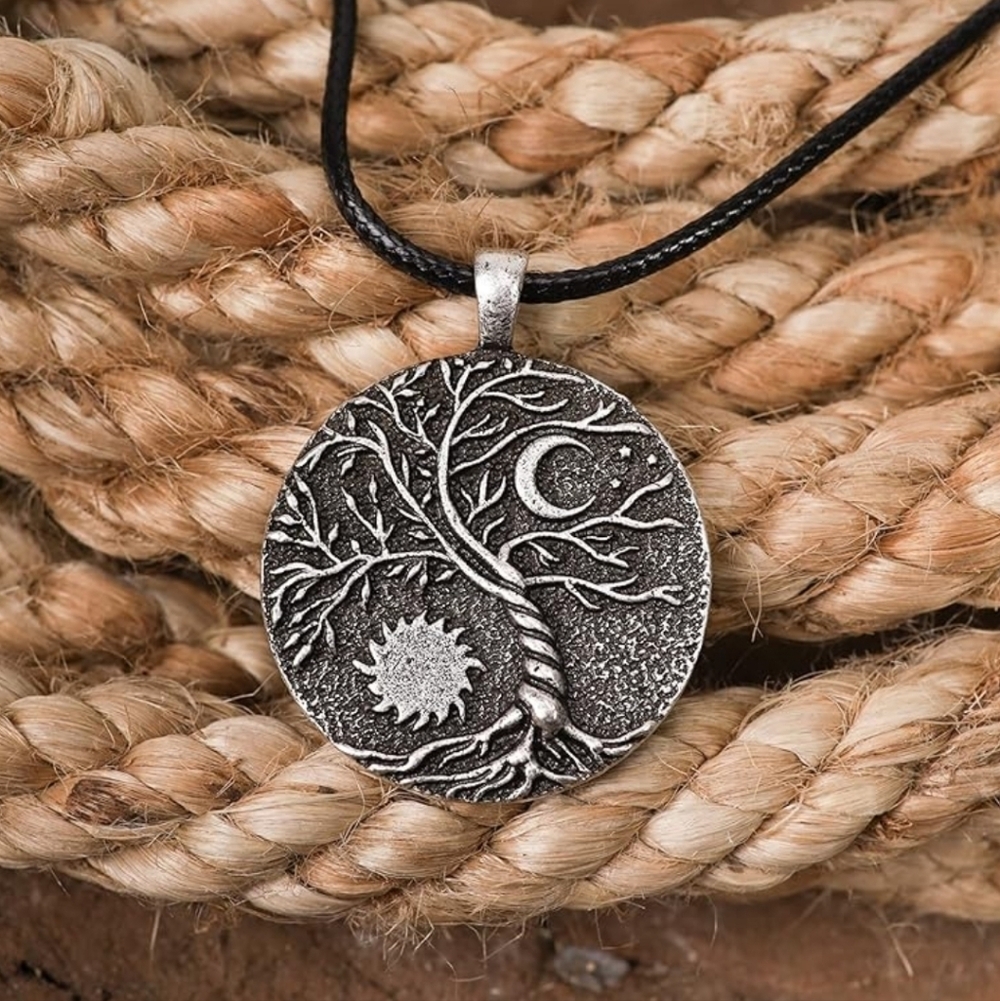 Silver Tree of Life Pendant Necklace